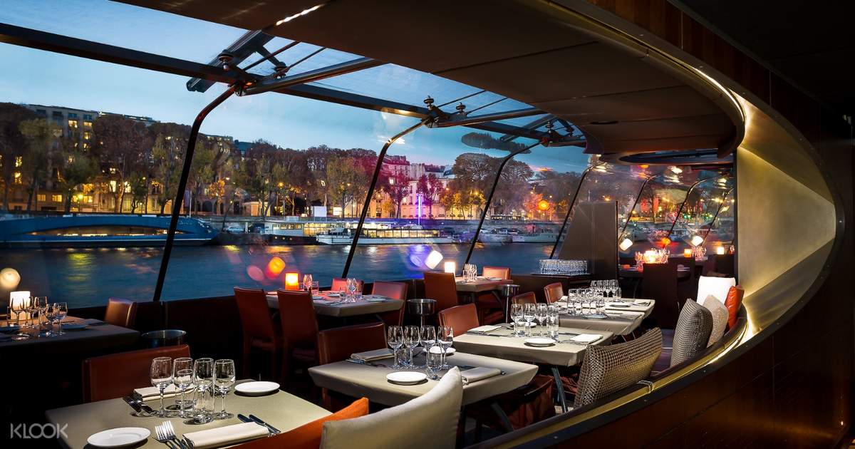 Seine River Lunch And Dinner Cruise By Bateaux Parisiens 